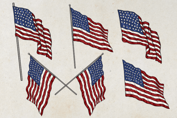 Celebrate American Pride with This Vintage Flag Bundle