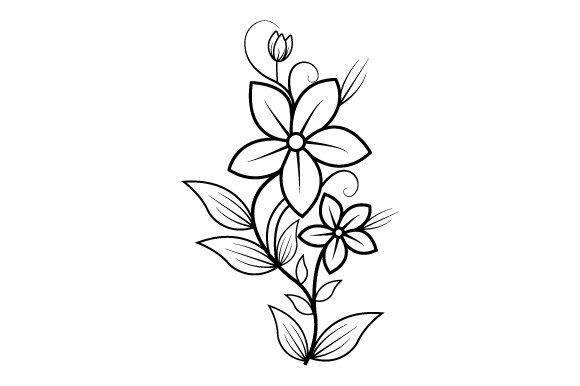 Elegant Versatility: The Black & White Jasmine Flower Collection