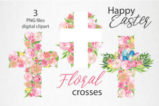 Floral Easter Cross Watercolor: A Designer's Guide to Elegant Religious Graphics