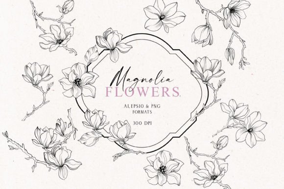 Styling Your Projects with Magnolia Hand Drawn Line Art Frames