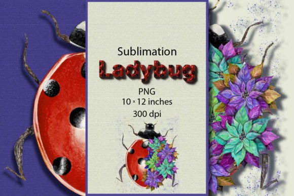 Watercolor Ladybug Sublimation PNG: A Creative Guide